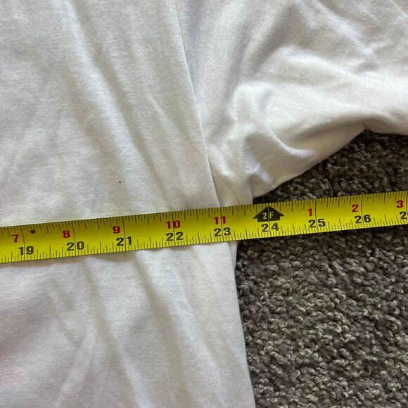 Vintage Y2K 2008 Jimi Hendrix Rocks Pop Art T Shirt White Mens Size XL - Picture 8 of 9